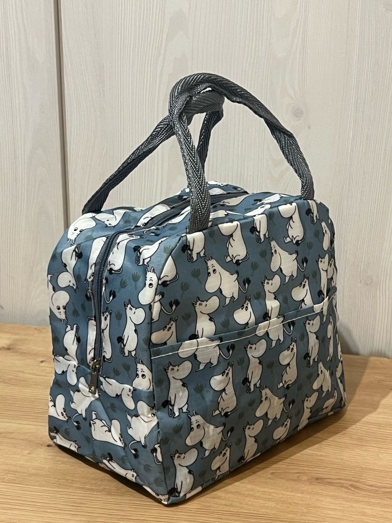 Torba termiczna Moomin 23×20×13 cm nowa, uroczy wzór!
