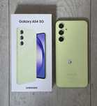 Samsung Galaxy A54 5G Zielony Limonkowy Smartfon Telefon Zieleń