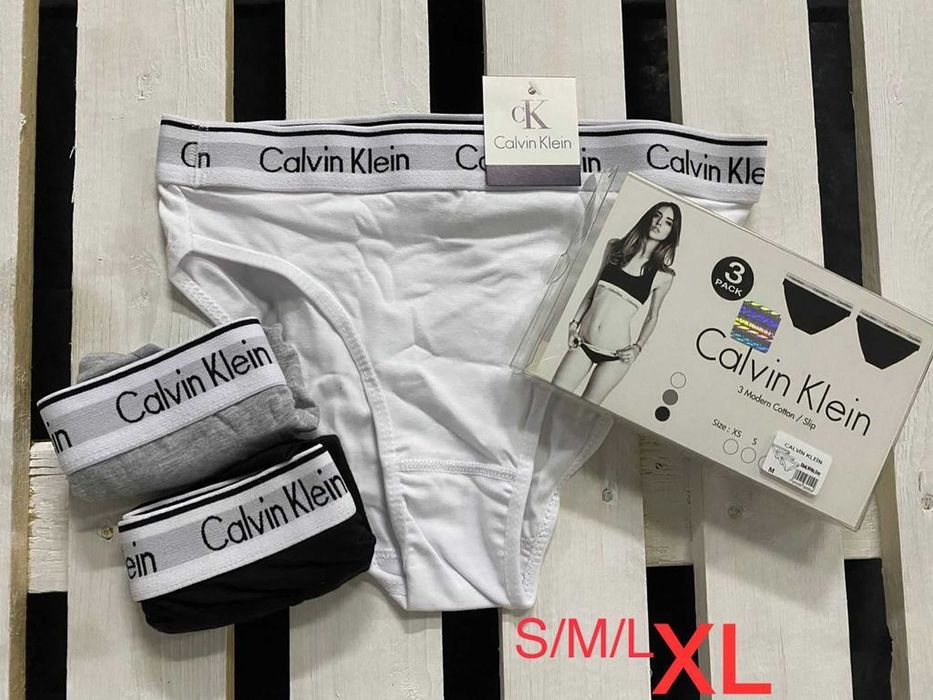 Zestaw komplet stanik top bokserki tommy hilfiger stringi damski 3pak