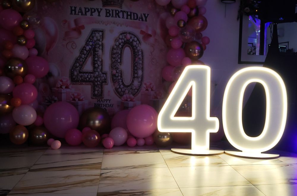 Cyfry LED  (90cm) - NOWOŚĆ Urodziny