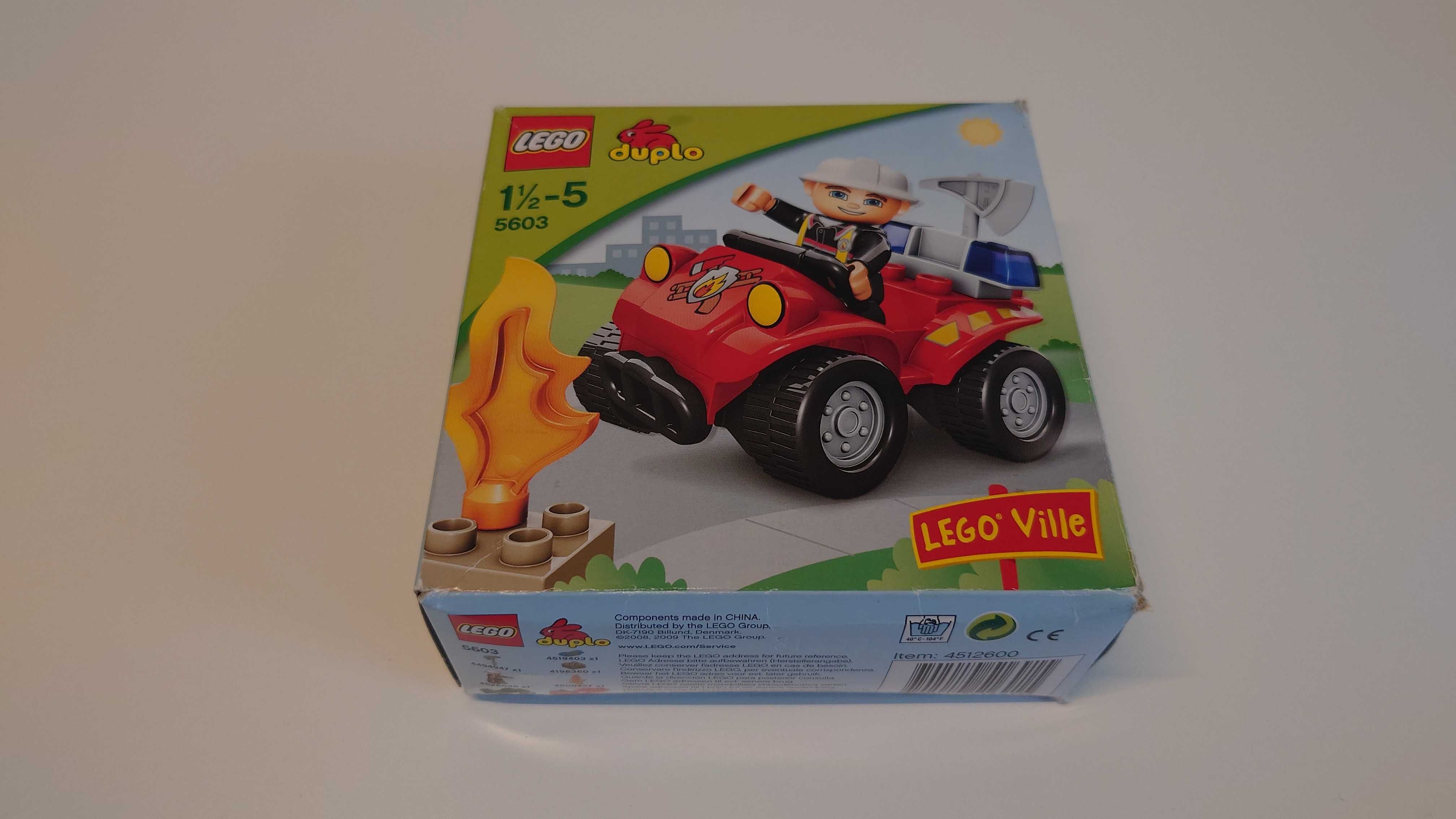 Lego Duplo 10969, 10903, 5603 - Straż pożarna - 3 zestawy