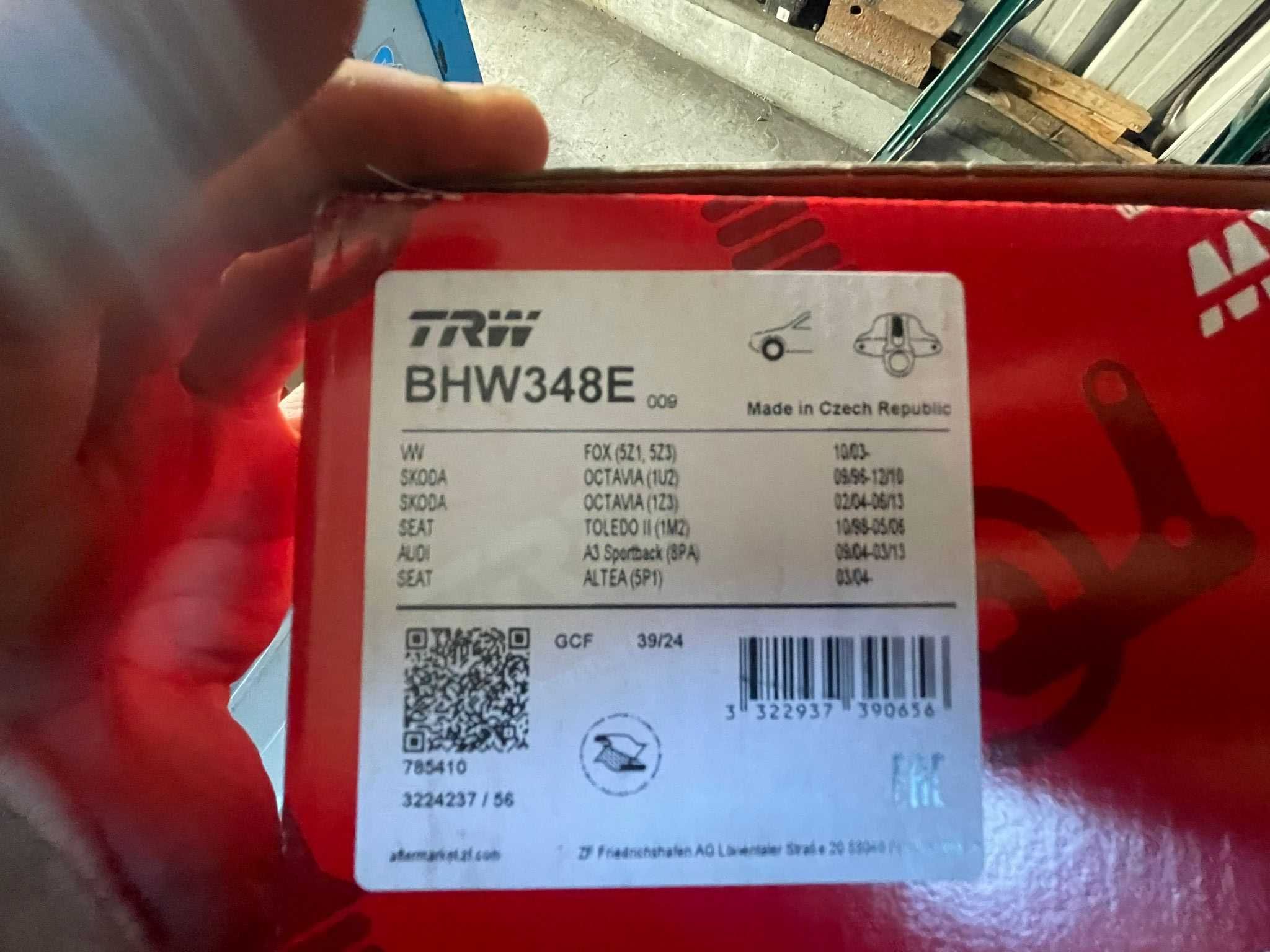 Novas Bombas/Pinças de travão TRW Originais Volkswagen/Audi