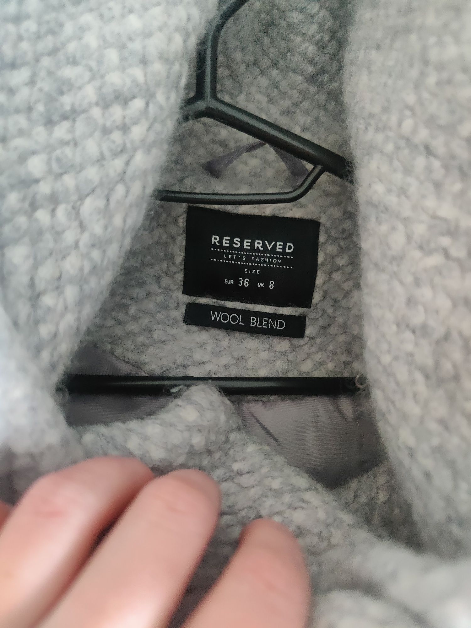 Шерстяне Пальто від Reserved