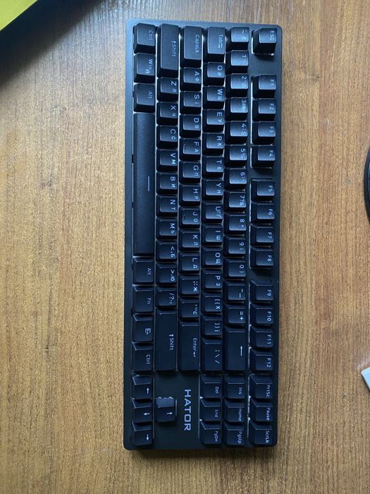 Клавіатура Hator Rockfall 2 Mecha TKL Orange Black (HTK-520) 80%