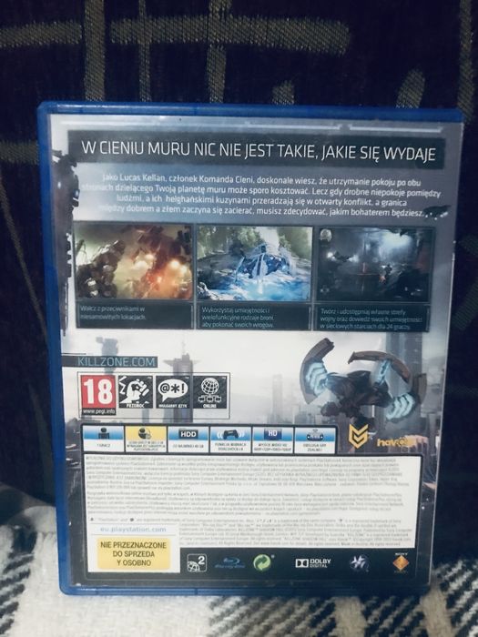 Продам диск с игрой Killzone Shadow Fall для ps4