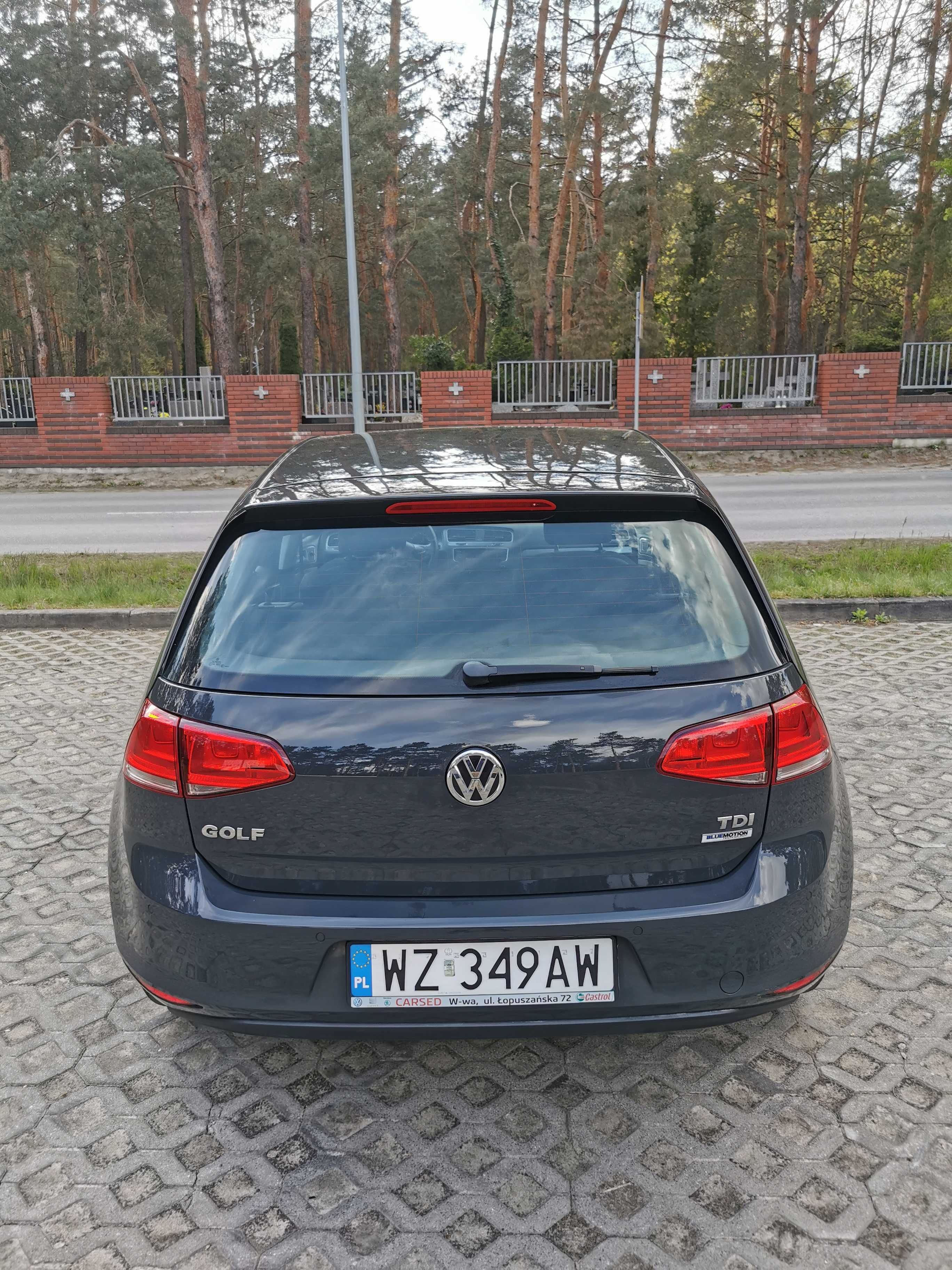 Volkswagen Golf 7 2016 Salon Polska TDI Prywatnie