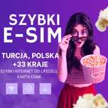 Internet w TURCJI! +33 KRAJE! Europa!