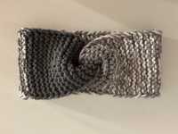 Opaska na drutach turban hand made
