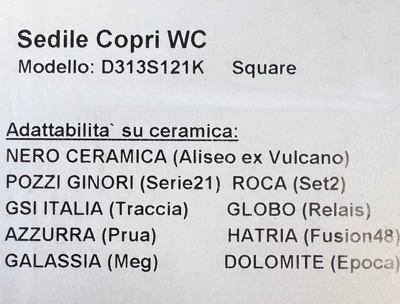 Deska sedesowa wc firmy Dinoplast D313S121K duroplast