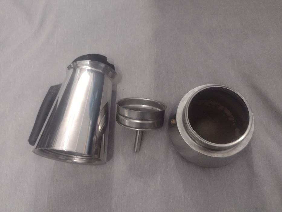 Kawiarka 0,5 l stalowa, stan dobry