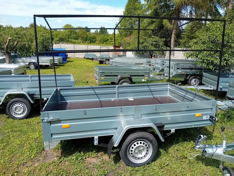 Nowa przyczepa samochodowa FRACHT 250x150 .Dostępne wszystkie rozmiary