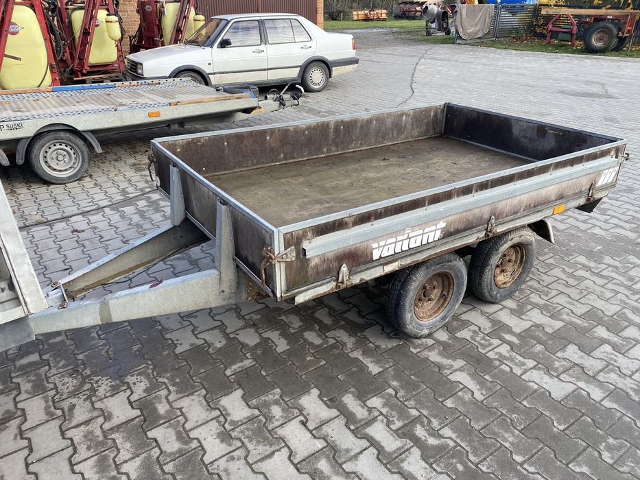 Przyczepka samochodowa lekka tandem Variant