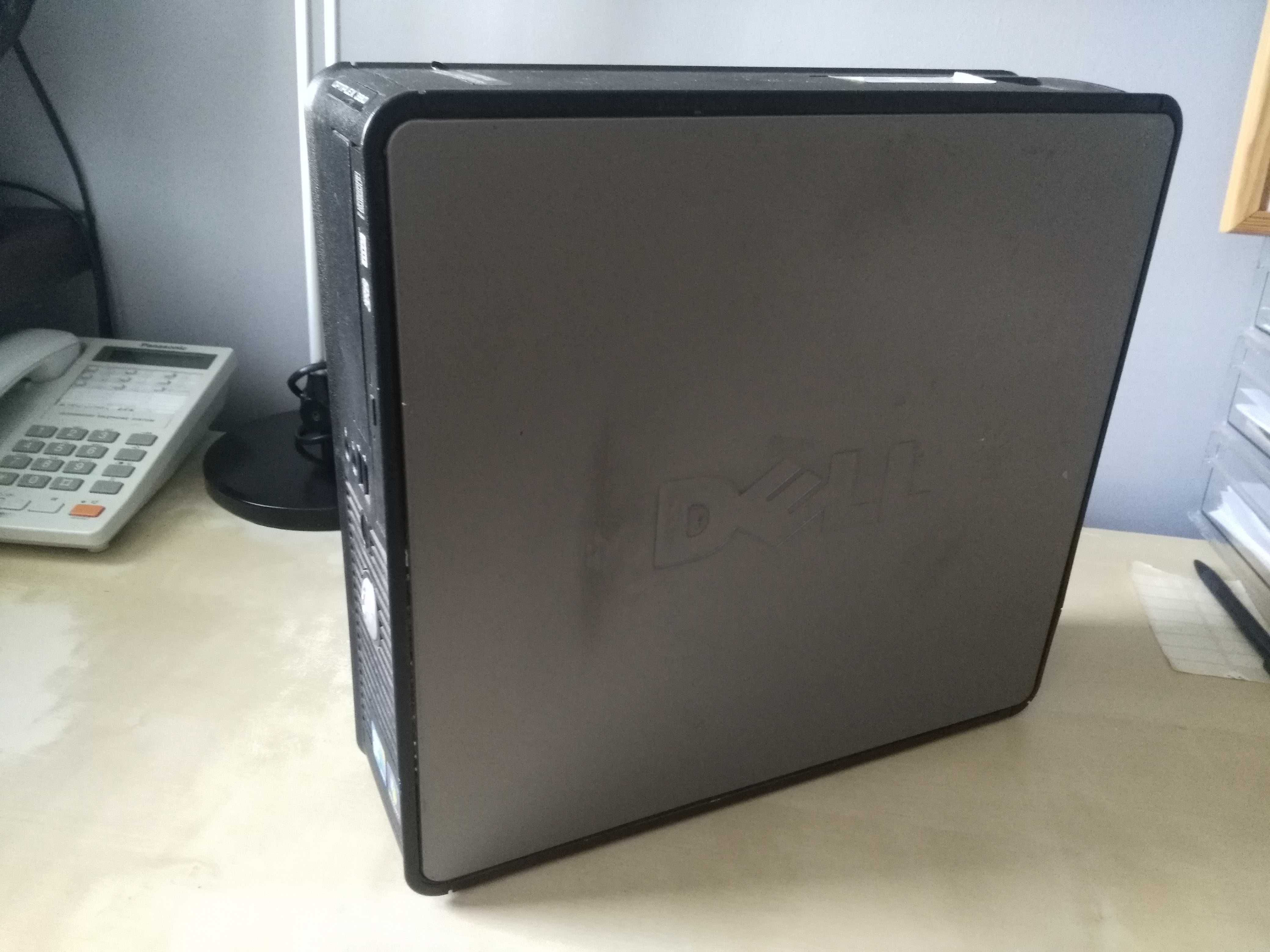 komputer stacjonarny DELL core2duo, 4GB, 240HDD, WIN7 w pełni sprawny