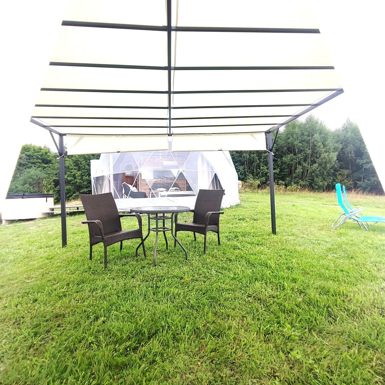 Glamping Jurta, Jacuzzi, Kaszuby, Namiot, Wakacje