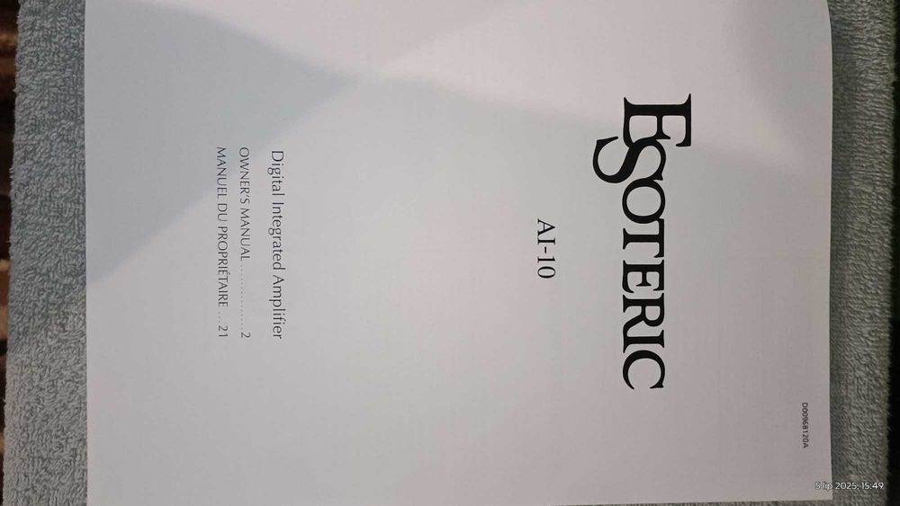 Wzmacniacz Esoteric AI-10