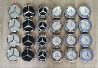 Conjunto 4 Centros Jantes Mercedes Benz 75mm