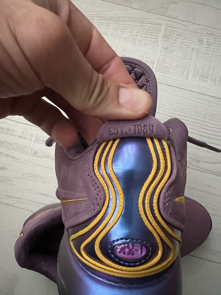 Кроссовки Баскетбольные “Lebron XXl Purple Rain” 11 us