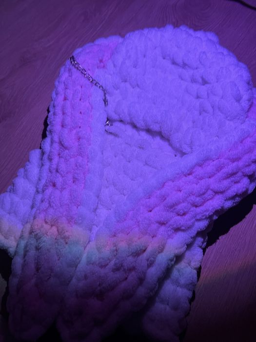 БАЛАКЛАВА зайчик,вьязана з цепочками |найнижча ціна!