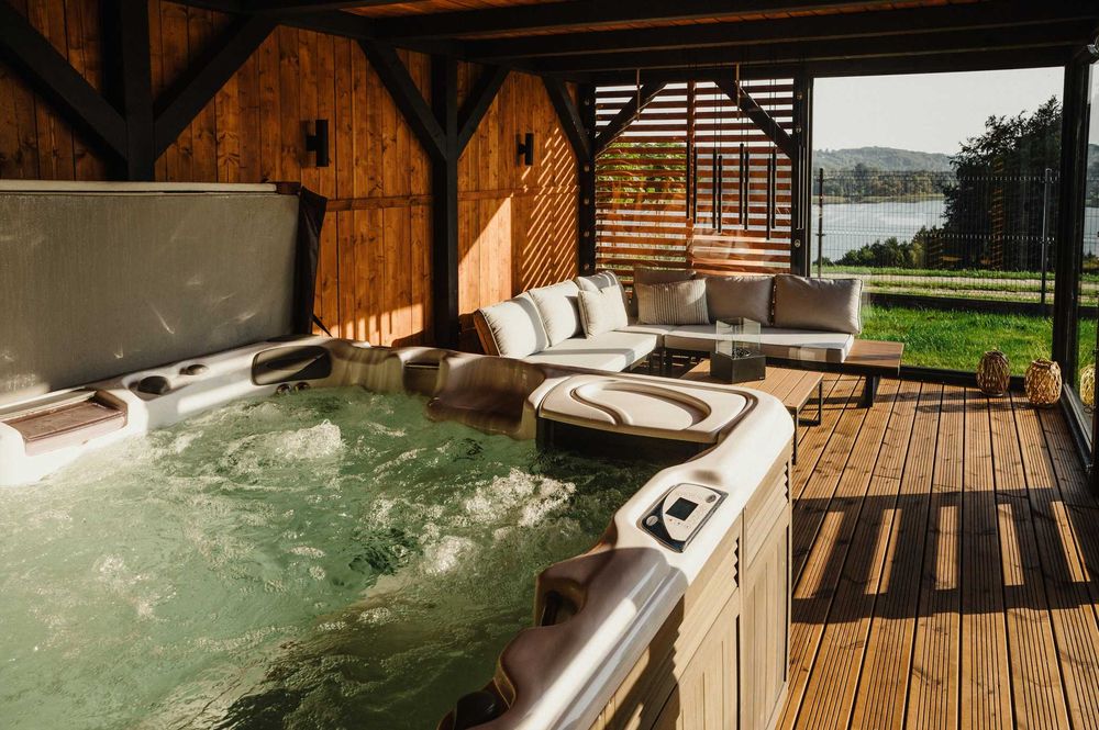 Domek na Kaszubach z jacuzzi i sauną na wyłączność 1