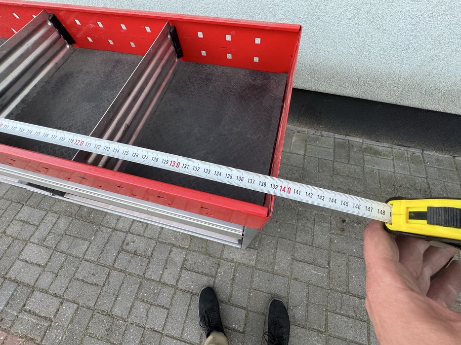 Regał warsztatowy samochodowy WURTH półki szuflady
