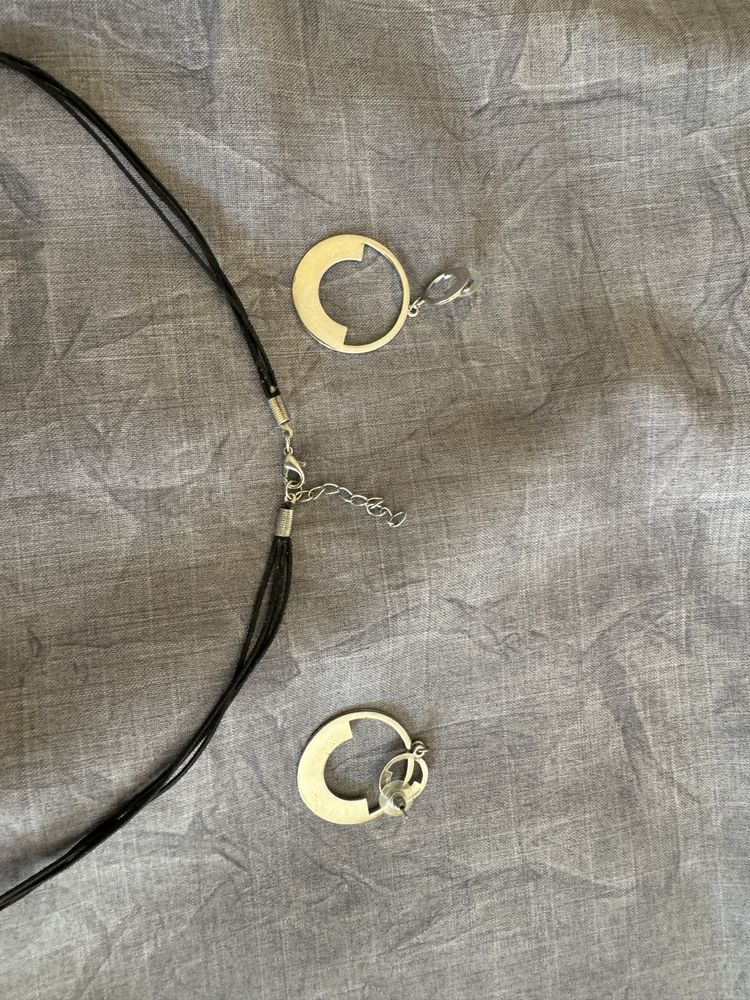 Conjunto colar e brincos