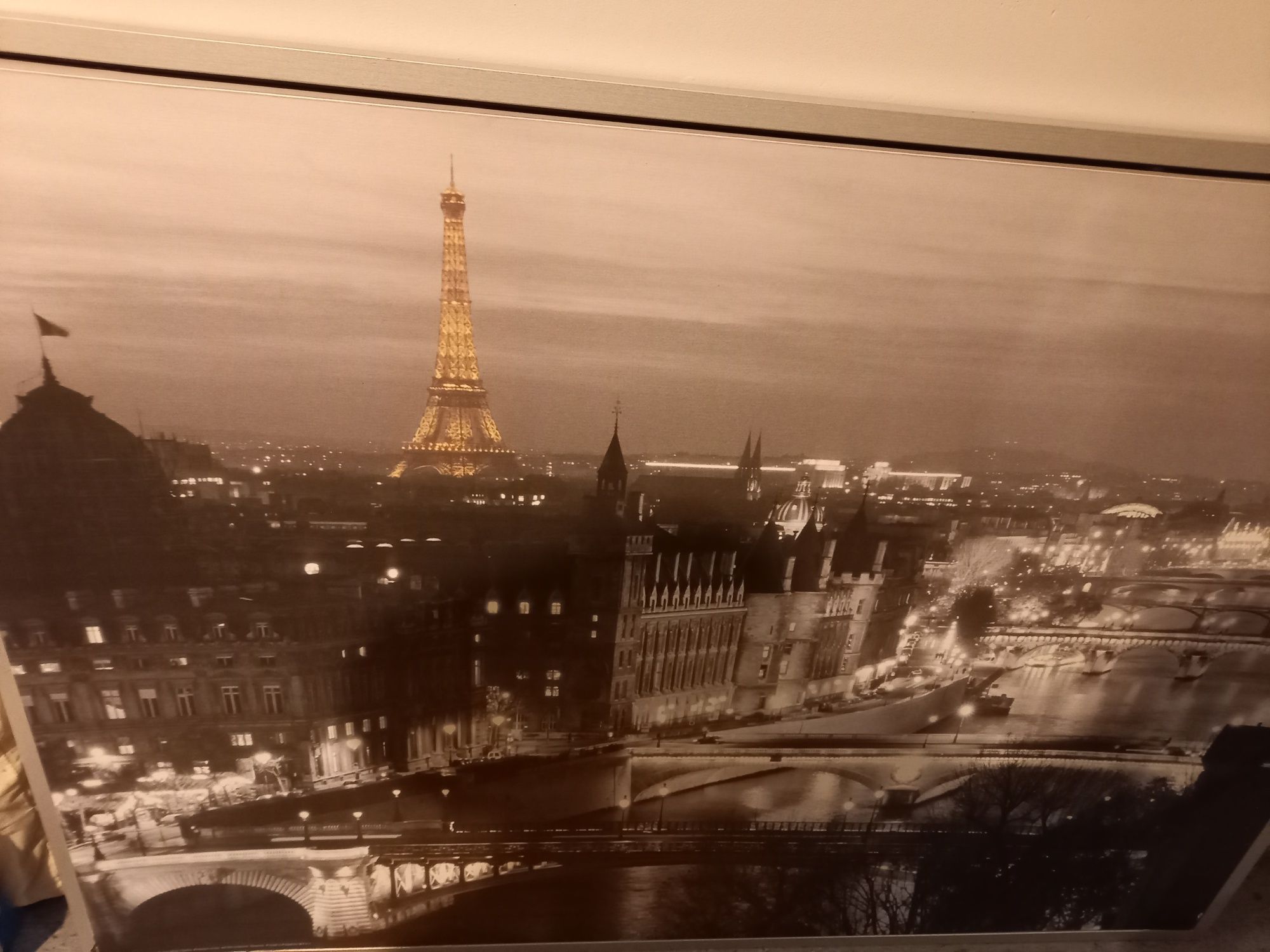 Ikea obraz 100x140 Paryż uszkodzony