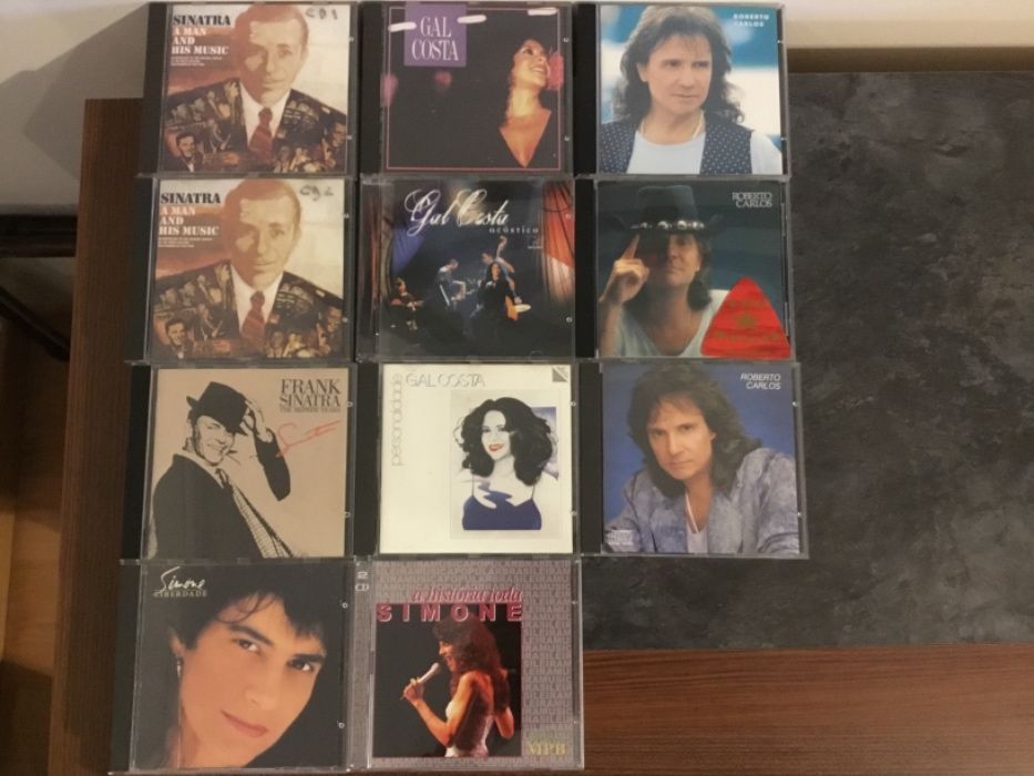 Vários CD’s. Músicas várias. Bom estado. Originais.