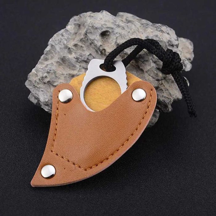 Nóż Taktyczny Karambit Tegoni kieszonkowy obronny mini EDC