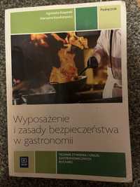 Podręcznik, książka wyposażenie i zasady bhp w gastronomii