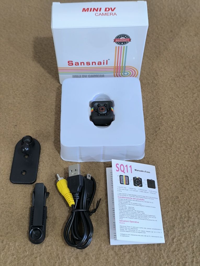 Mini Câmera Sansnail SQ11 Full HD 1080P