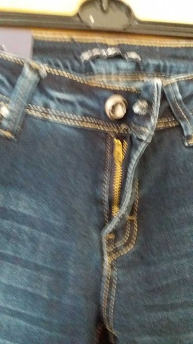 spodnie jeansowe dżinsy damskie S*D nowe z metką 34