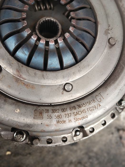 Комплект щеплення SACHS демпфер+корзина+диск Opel insignia B20DTH