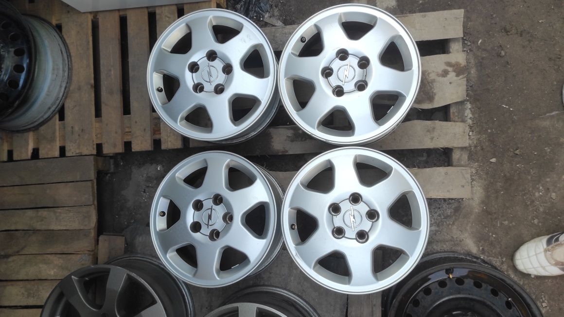 Диски Опель R15/5×110/6J/ET-43/DIA 65.1mm, в ід.стані, з Німеччини !!