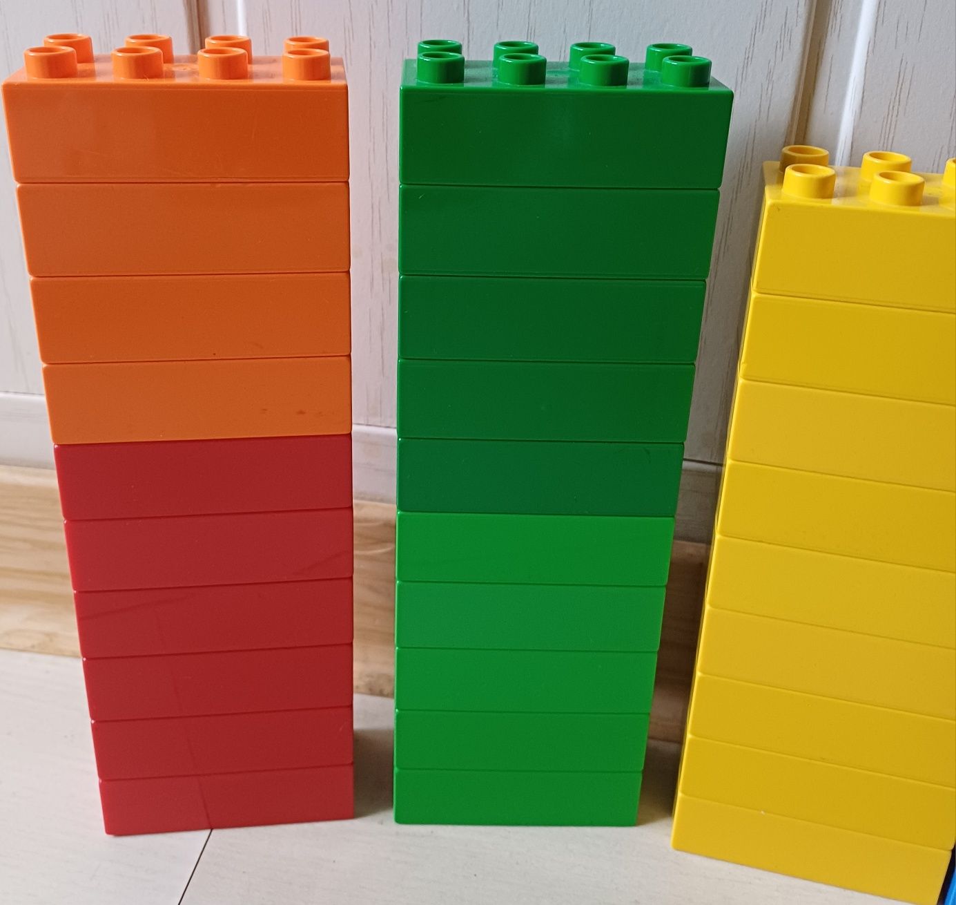 Lego BRICK DUPLO konstrukcyjne klocek  4x2 kolory mix