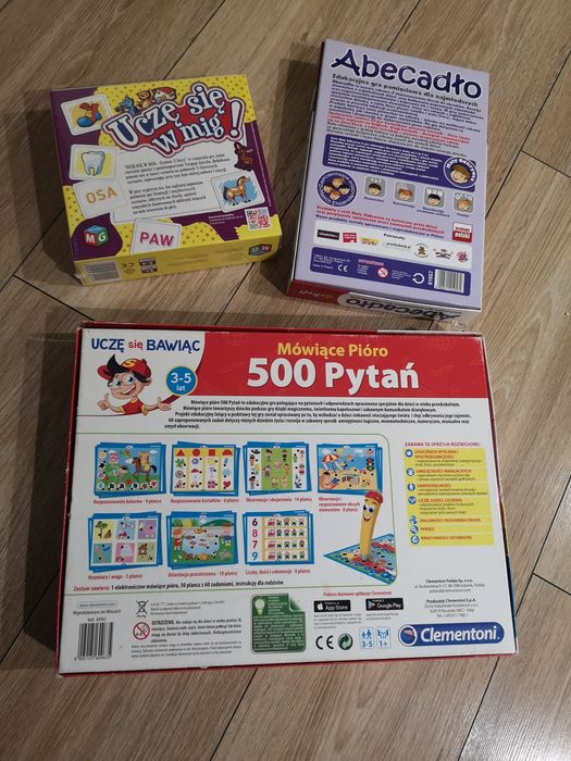 Gry - mówiące pióro / abecadlo