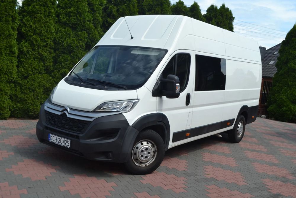 Citroën Jumper L4H3 2.0 130 KM 6 osobowy Bardzo dobry stan Faktura VAT 23%