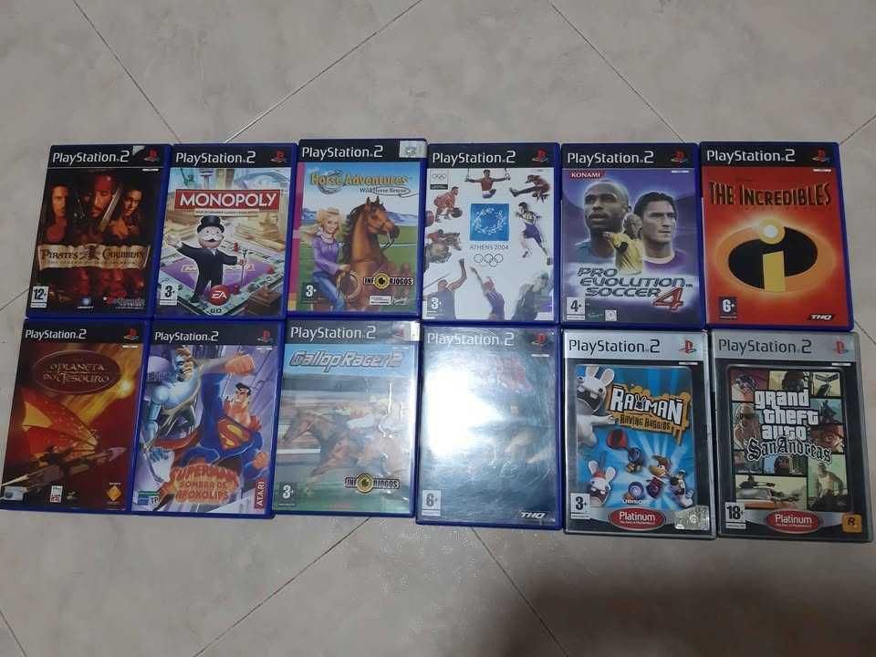Jogos PS2 - Tudo por 25 euros