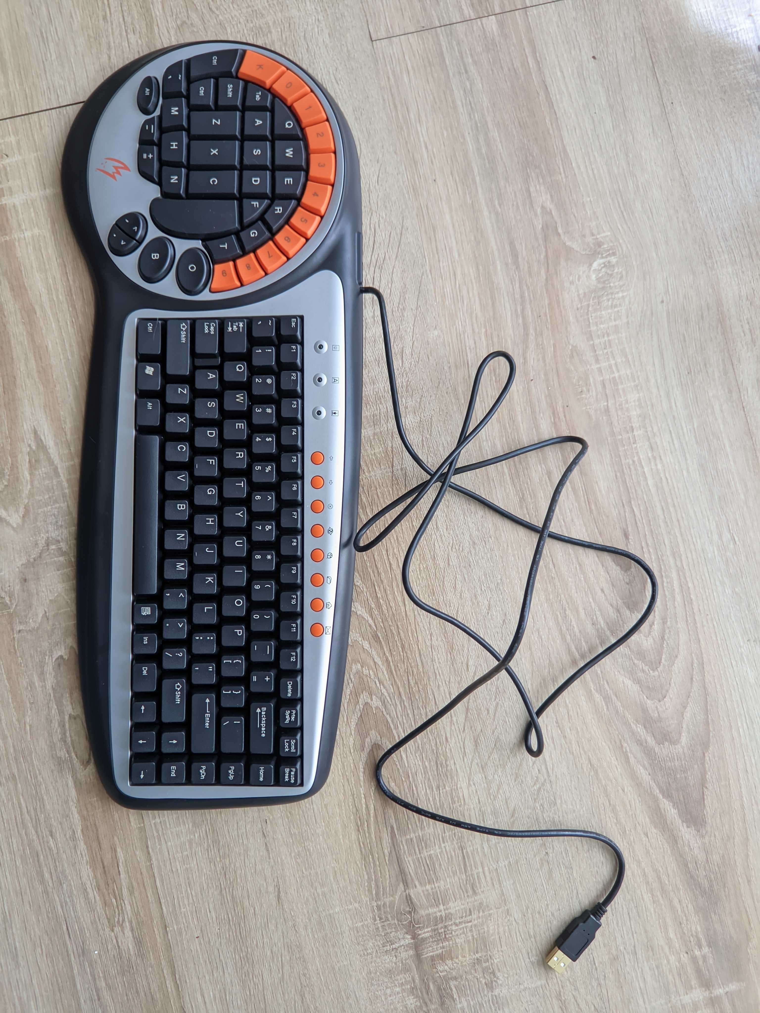 Gamingowa Klawiatura ZYKON K2 Gamer - prezent dla GRACZA dzień dziecka
