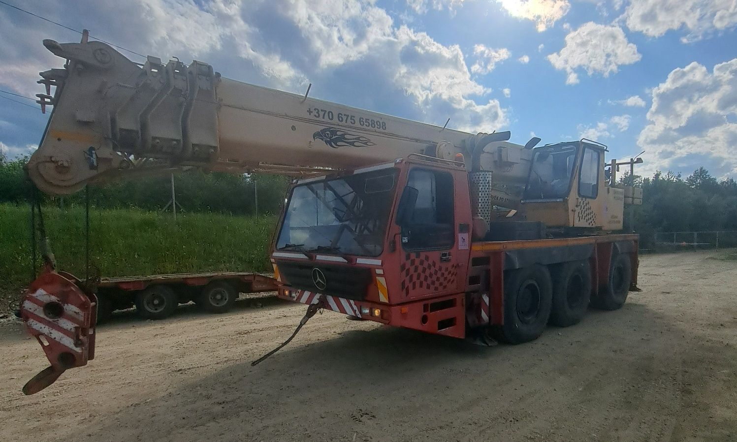 Кран Автокран KRUPP 3045
