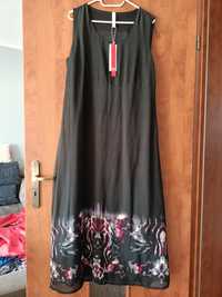 Nowa długa sukienka na podszewce rozmiar 42