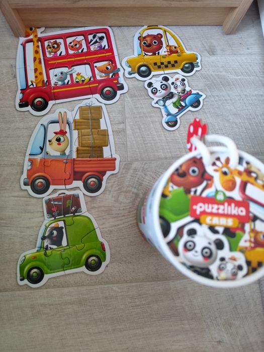Пазли Puzzlika машинки