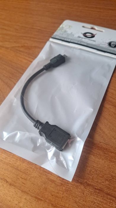 Adaptador Cabo Micro Usb (de USB para entrada de Pen) NOVO SELADO