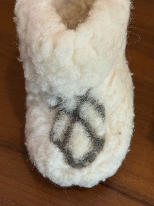 Чуні, капці, тапочки, шкарпетки, пінетки  з овчини, вовняні, теплі,