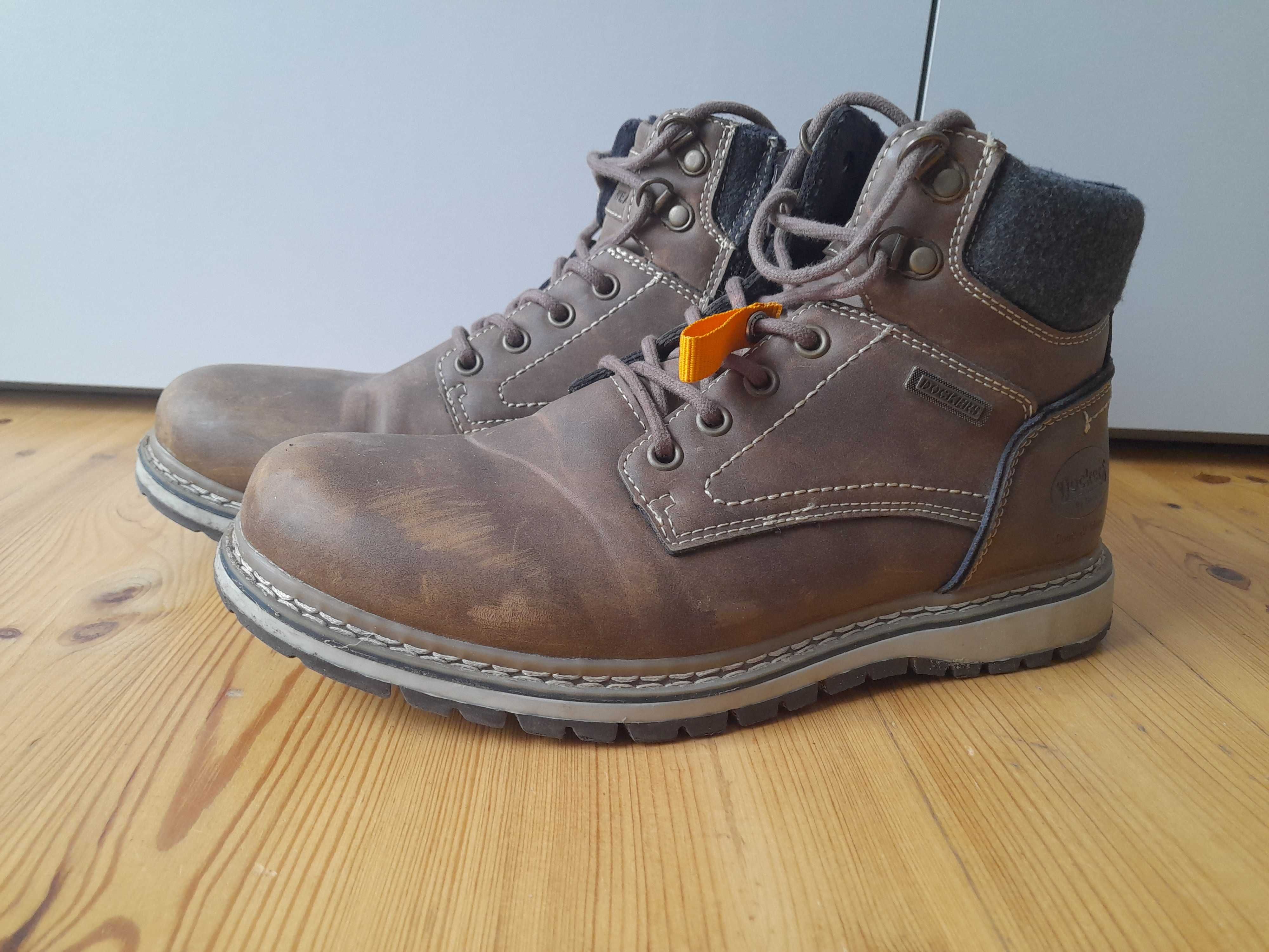 Męskie buty zimowe Dockers rozmiar 41, na zimę, trzewiki, zimowce