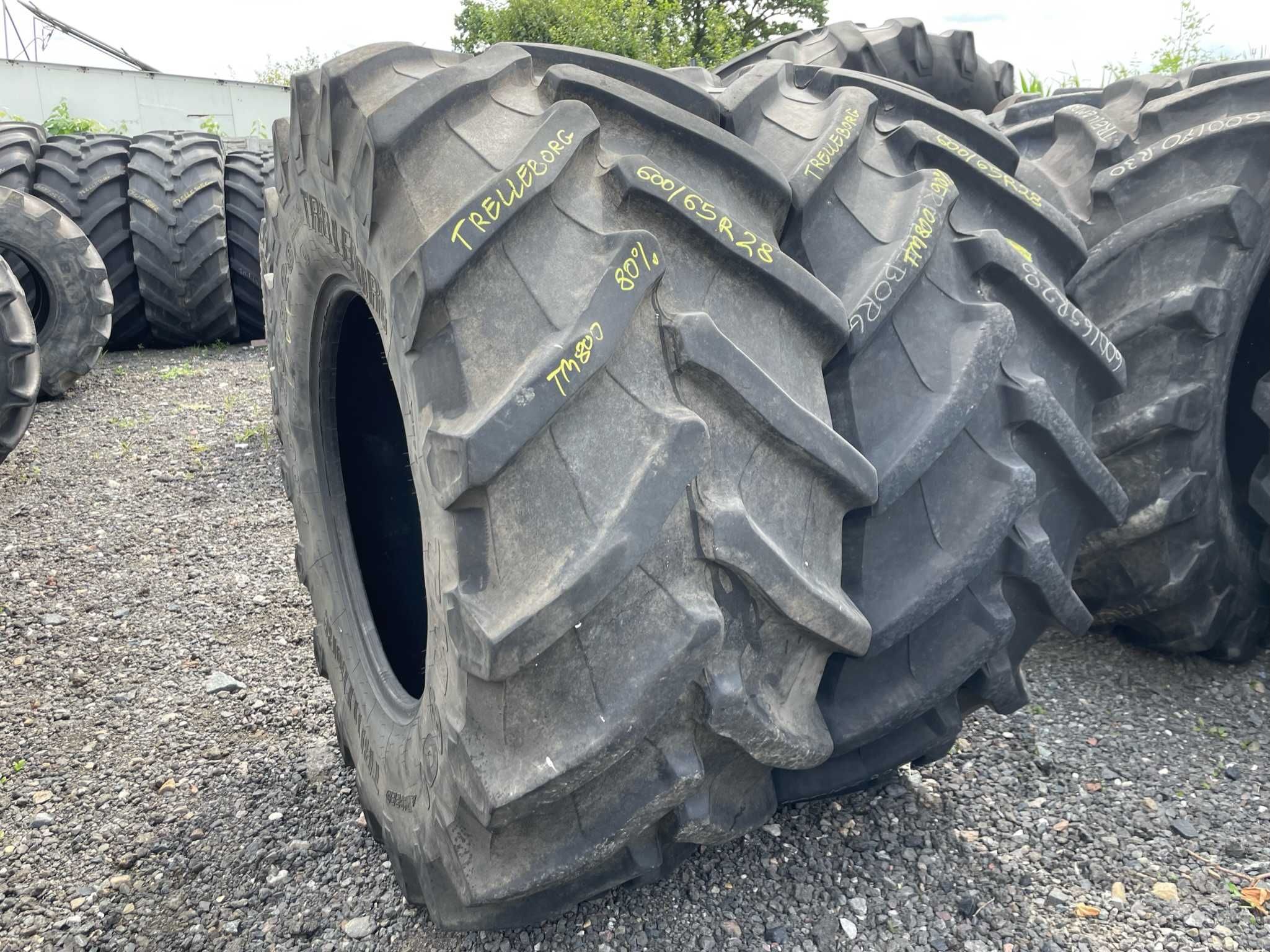 OPONA OPONY 600/65R28 600/65X28 600/65/28 600/65-28 TRELLEBORG (80%)