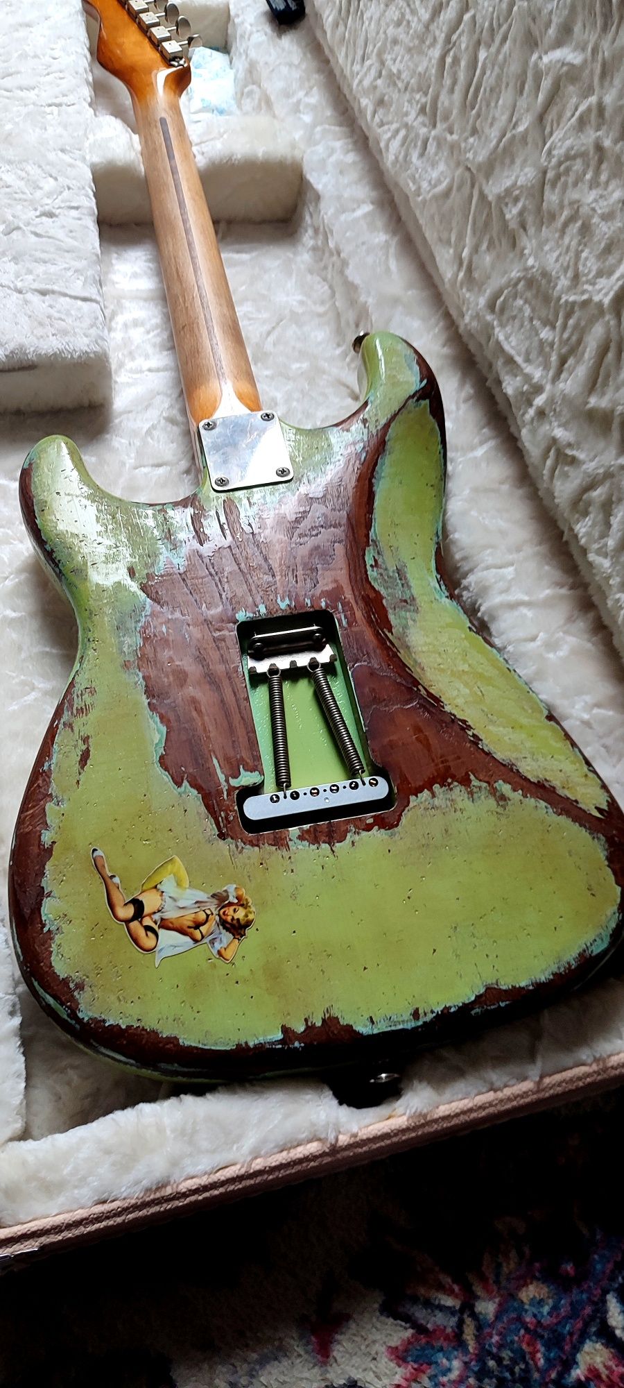 SKG Little Wing Heavy Aged Surf Green Custom Shop Fender LsL TMG Suhr