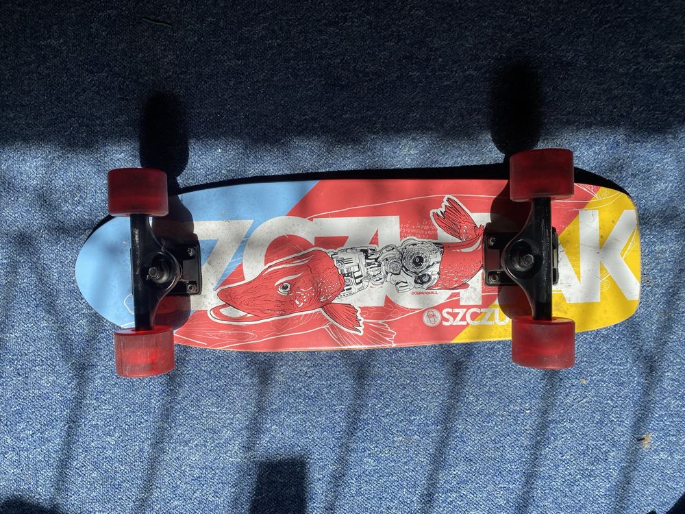 Deskorolka cruiser fish skateboards