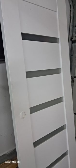 Drzwi przesuwane białe