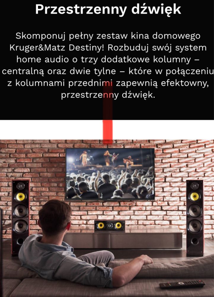 Kolumny głośnikowe Destiny 2.0 Kruger&Matz