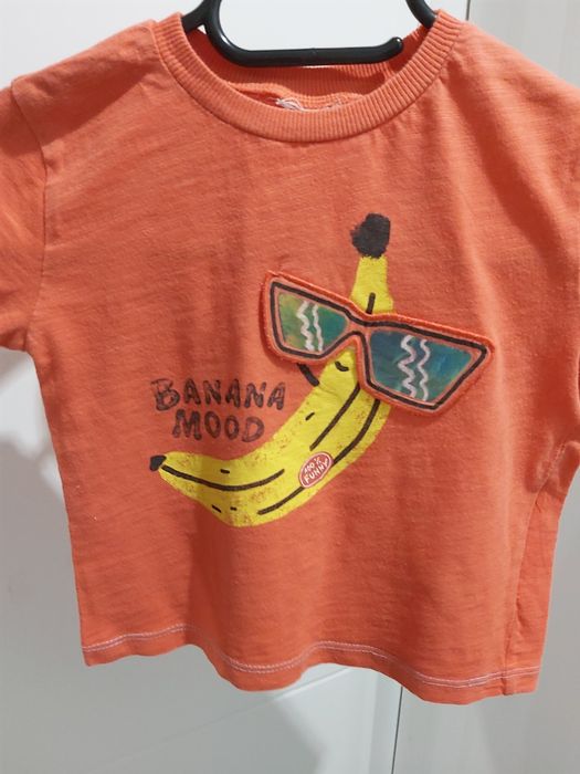 Bluzka T-shirt ze sklepu ZARA 80 cm.